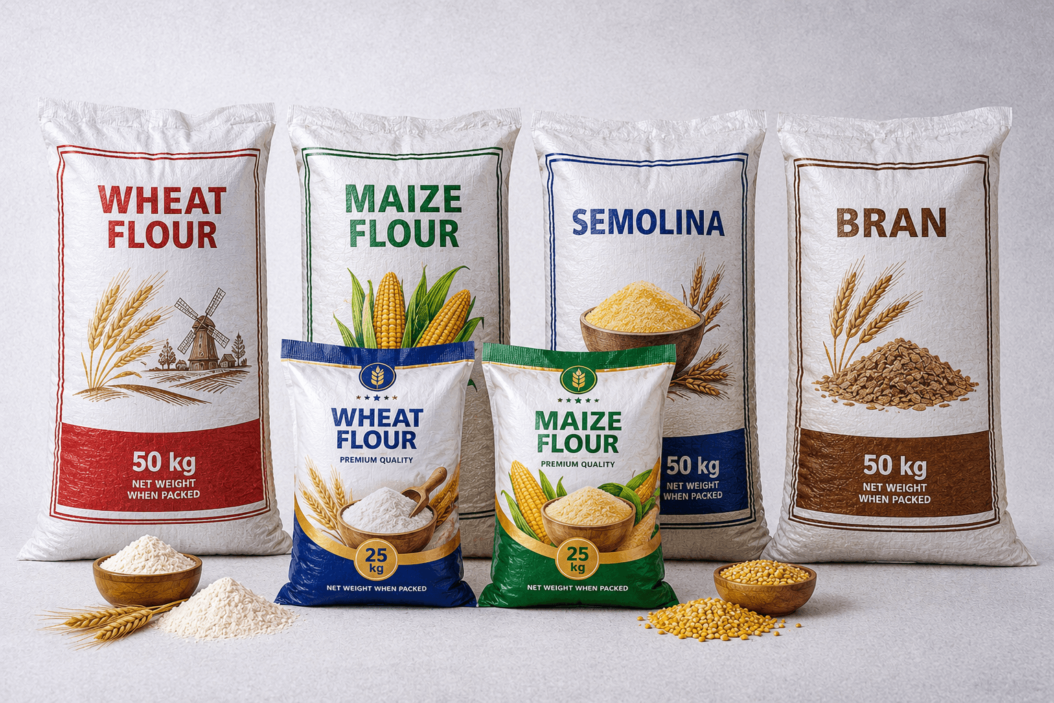 Flour Bags for Austria