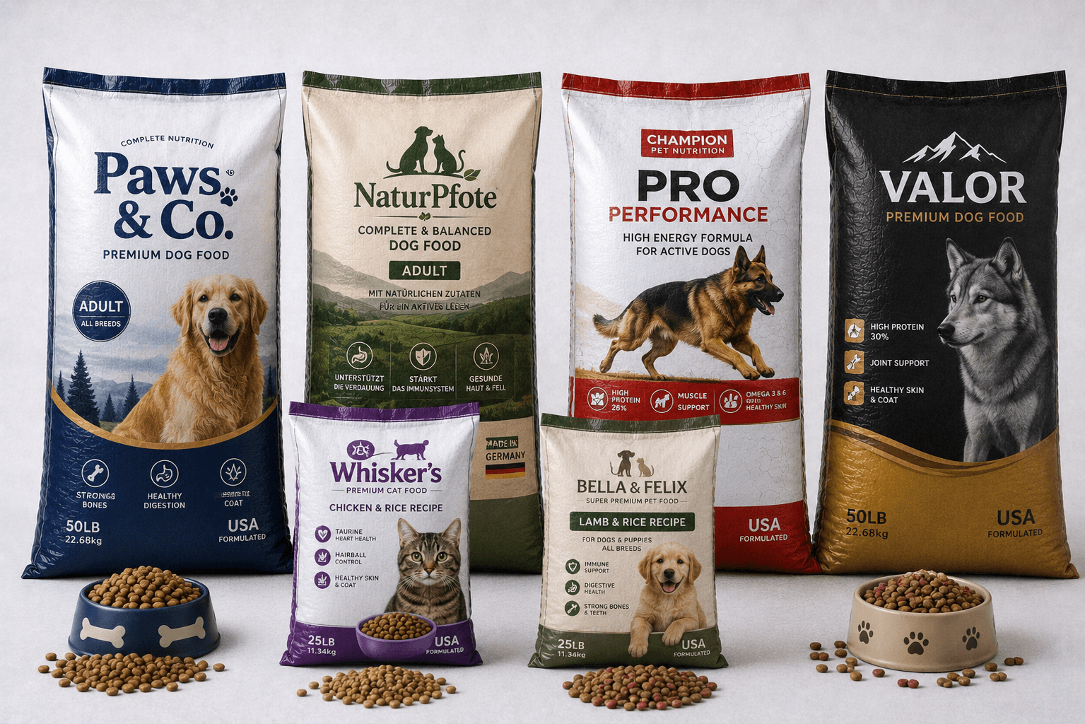 Pet Food Bags for Austria